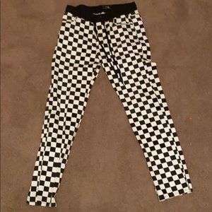 Checkered pants